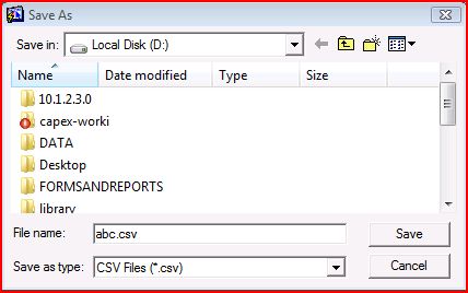 SAVE PROMPT